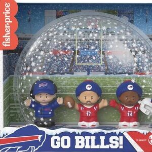 2022 Fisher-Price Little People Go Bills Figure Set